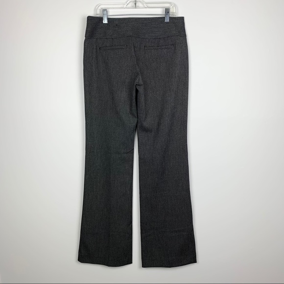 Express Editor Gray Mid Rise Slack Dress Pants - Picture 3 of 11